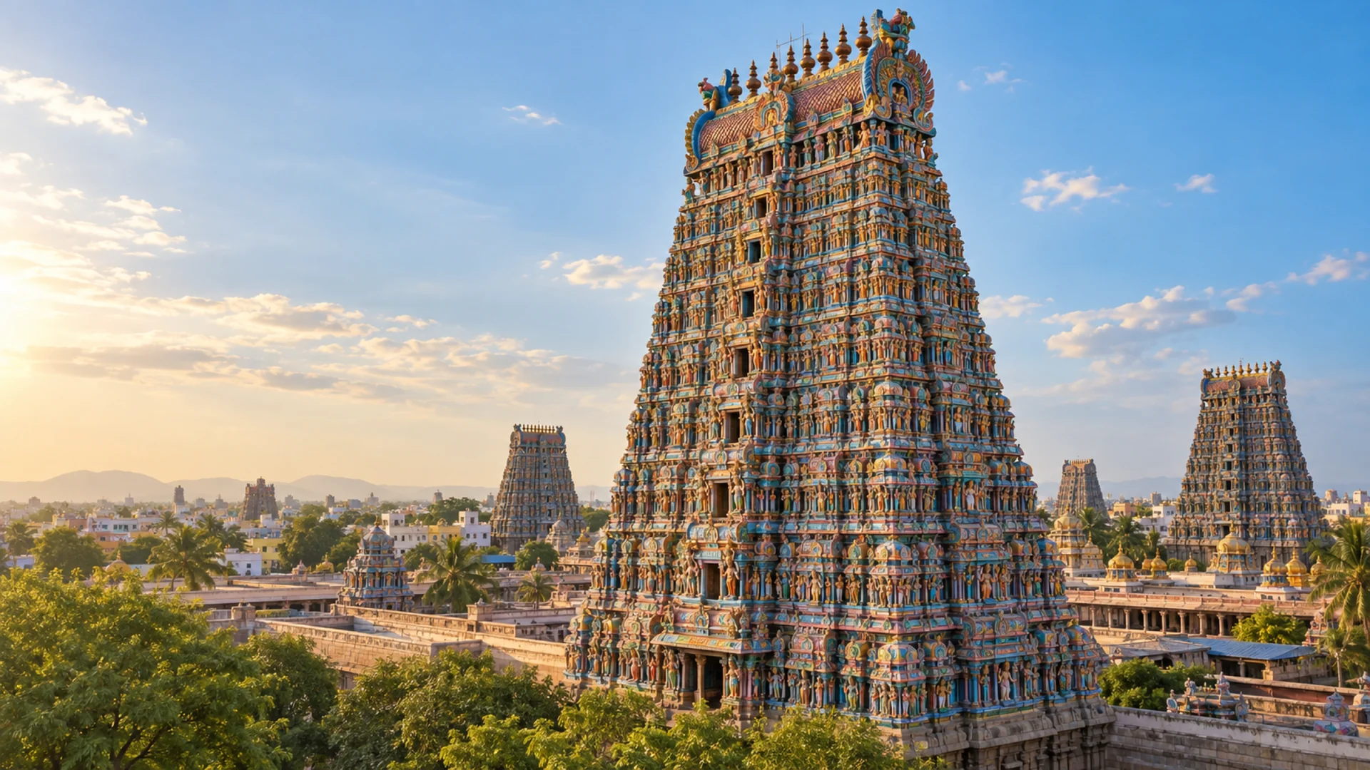 Taxi from Trivandrum to Madurai